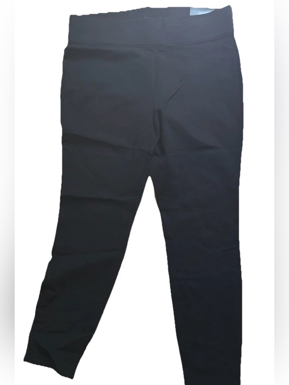 Roz And Ali Women’s Straight Leg Skinny Fit Legging Pants Black Size Large
